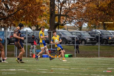 RSEQ 2023 - FINAL Coll. RUGBY MASC. - J.Abbott (22) vs (24) André Laurendeau (2nd HALF)