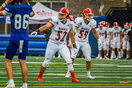 RSEQ Football Universitaire - Carabins-UdM (43) vs (11) Redbirds-McGill - 1ere mi-temps