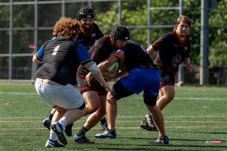 Rugby Québec - Parc Olympique (28) vs (10) Club de Rugby de Québec (M1) - 1ère mi-temps