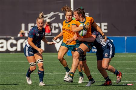 World Rugby Pacific Four Series - Australia (58) vs (17) USA - First Half