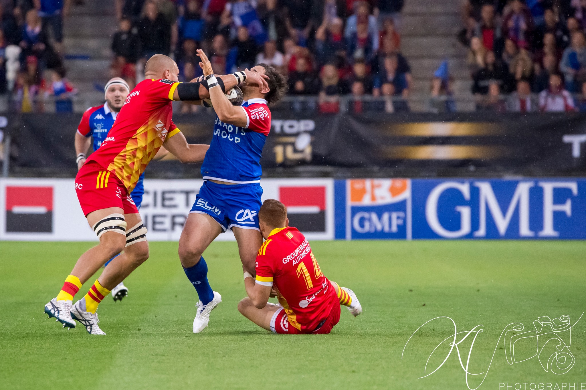  FC Grenoble Rugby - US Arlequins Perpignanais - Rugby - 2023 - Access Match - FC Grenoble (19) vs (33) US Arlequins Perpignananais (#2023FCGUSAP06) Photo by: Karine Valentin | Siuxy Sports 2023-06-03