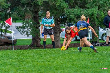 RUGBY QUÉBEC FINALES SL F SÉNIORS 2023 SAB QC- CRQ I 41 VS 0 TMR I