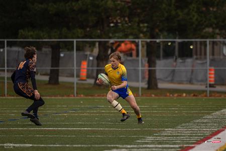 RSEQ 2023 - FINAL Coll. RUGBY MASC. - J.Abbott (22) vs (24) André Laurendeau (2nd HALF)