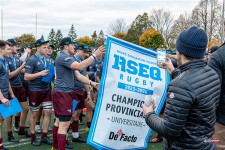 RSEQ 2023 - Final Univ. Rugby Masc. - ETS vs Ottawa U. (Après Match OTTAWA)