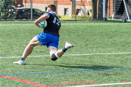 Rugby Québec - Parc Olympique (28) vs (10) Club de Rugby de Québec (M1) - 1ère mi-temps