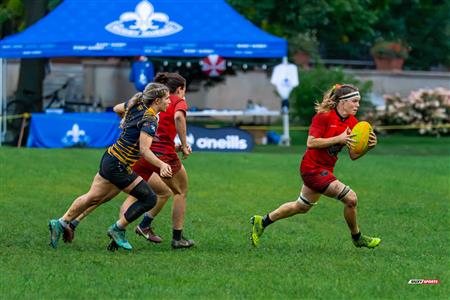 RUGBY QUÉBEC FINALES SL F SÉNIORS 2023 SAB QC- CRQ I 41 VS 0 TMR I