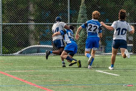 Rugby Québec - Parc Olympique (10) vs (10) SABRFC - Semi Finales M2 - 1er mi-temps