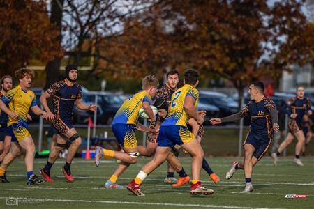 RSEQ 2023 - FINAL Coll. RUGBY MASC. - J.Abbott (22) vs (24) André Laurendeau (2nd HALF)