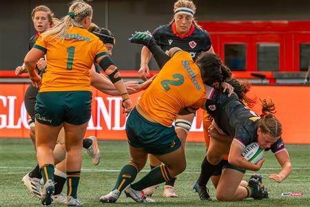 WORLD RUGBY PACIFIC FOUR SERIES - CANADA (45) VS (7) Australia - First Half - Reel A