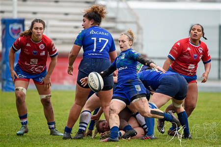 Manaé Feleu - Rugby - FCG Amazones (18) VS (16) LMRCV - FC Grenoble Rugby - Lille Métropole Rugby Club Villeneuvois