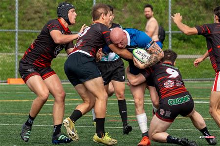 Rugby Québec - Parc Olympique (28) vs (10) Club de Rugby de Québec (M1) - 1ère mi-temps