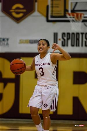 RSEQ - 2023 Basketball F - Concordia (55) vs (37) McGill