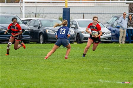 Rugby Québec Finales SL Rés F Séniors 2023 SAB QC- SABRF II 10 vs 24 BRFC II