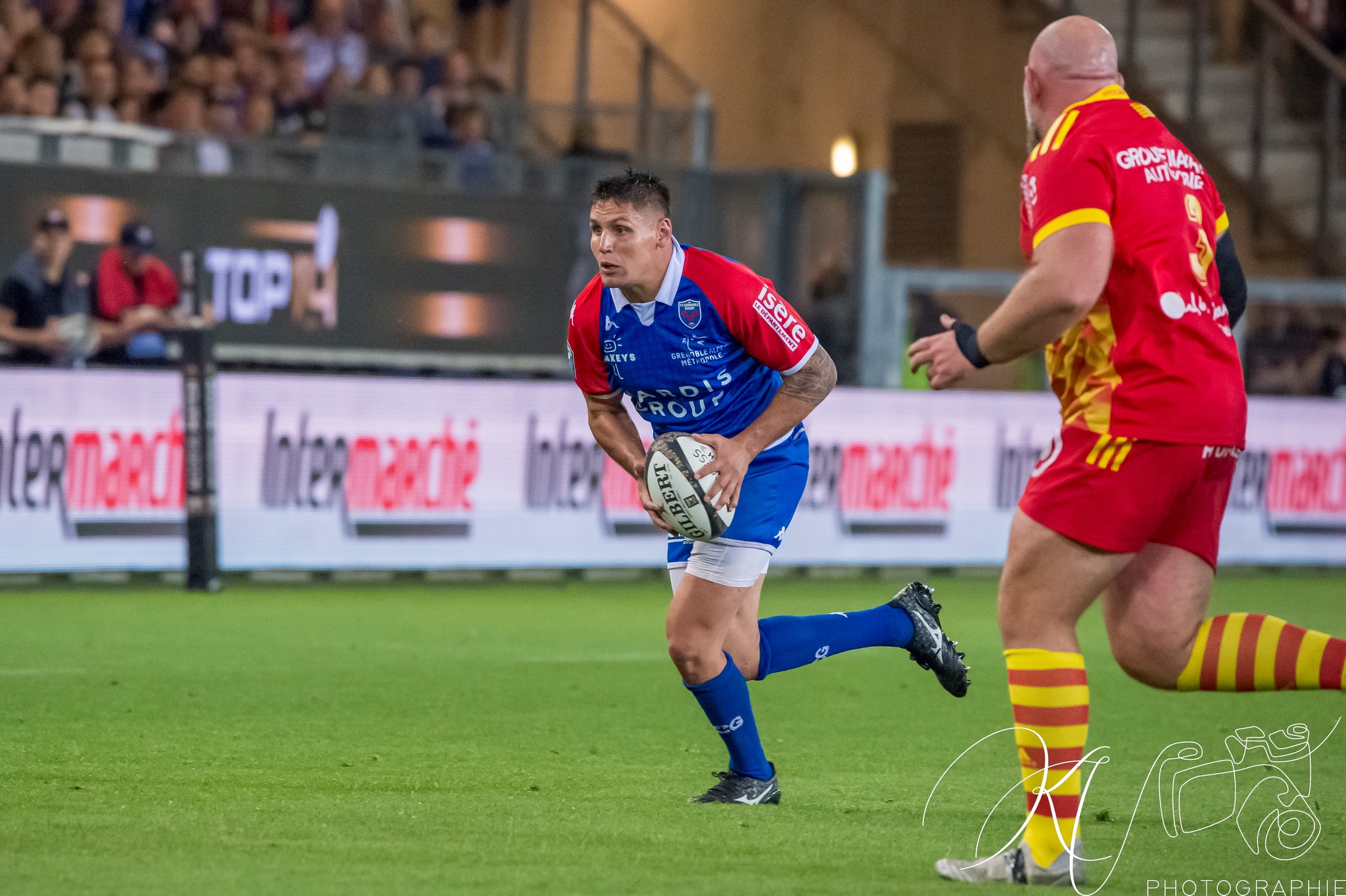  FC Grenoble Rugby - US Arlequins Perpignanais - Rugby - 2023 - Access Match - FC Grenoble (19) vs (33) US Arlequins Perpignananais (#2023FCGUSAP06) Photo by: Karine Valentin | Siuxy Sports 2023-06-03