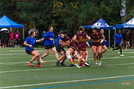 RSEQ 2023 RUGBY F - U.de Montréal (3) VS (27) Concordia U.