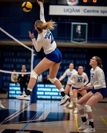 RSEQ - 2023 VOLLEY F - UQAM (3) VS (2) UNIVERSITÉ DE MONTRÉAL