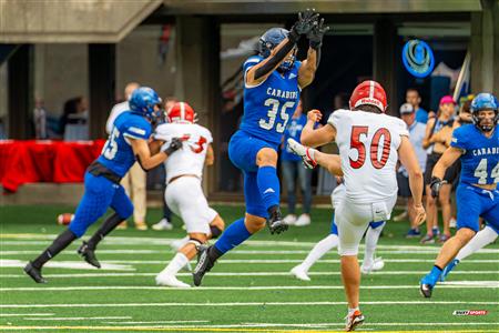 RSEQ Football Universitaire - Carabins-UdM (43) vs (11) Redbirds-McGill - 1ere mi-temps