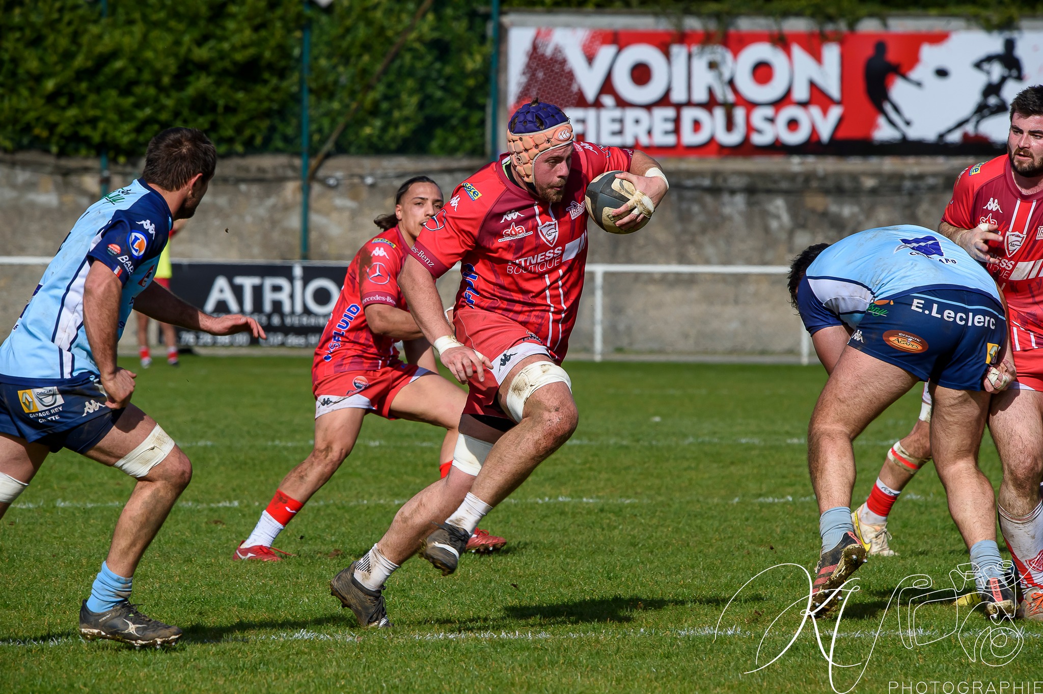  Stade Olympique Voironnais - Saint-Marcellin Sports - Rugby - Stade Olympique Voironnais (28) vs (31) Saint-Marcellin Sports (#2023SOVSMS03) Photo by: Karine Valentin | Siuxy Sports 2023-03-12
