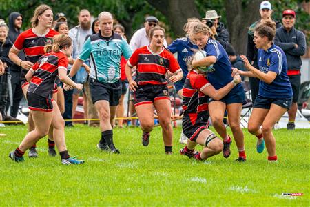 Rugby Québec Finales SL Rés F Séniors 2023 SAB QC- SABRF II 10 vs 24 BRFC II