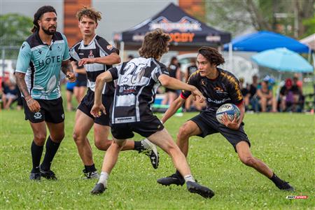 Rugby Québec - Tournoi des Régions - Montréal-Bourassa (17) vs (14) Chaudière-Appalaches - Finale U1