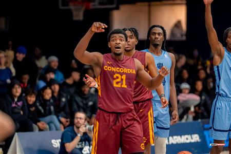 RSEQ - BASKETBALL M - UQAM (80) VS (69) CONCORDIA (Q3-Q4)