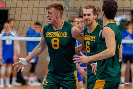 RSEQ - 2023 Volley M - Université de Montréal (1) vs (3) Université de Sherbrooke