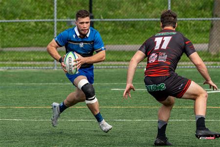 Rugby Québec - Parc Olympique (28) vs (10) Club de Rugby de Québec (M1) - 1ère mi-temps
