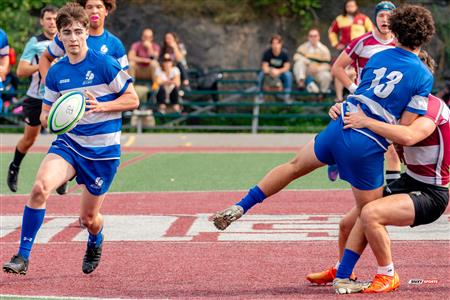 RSEQ 2023 RUGBY - Dynamiques de Brébeuf (12) VS (18) Blues of Dawson