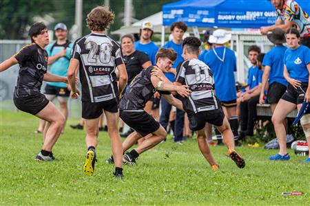 Rugby Québec - Tournoi des Régions - Montréal-Bourassa (17) vs (14) Chaudière-Appalaches - Finale U1