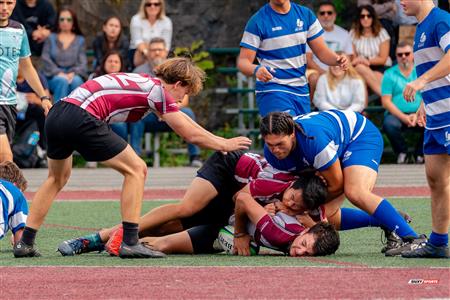 RSEQ 2023 RUGBY - Dynamiques de Brébeuf (12) VS (18) Blues of Dawson