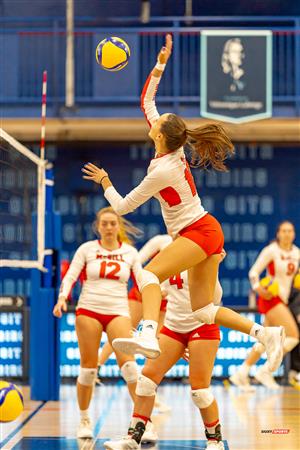 RSEQ - 2023 Volley F - UQAM (3) vs (1) McGill - PreGame