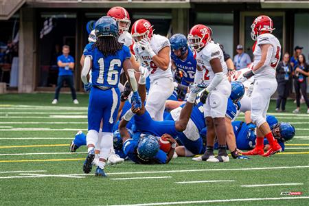 RSEQ Football Universitaire - Carabins-UdM (43) vs (11) Redbirds-McGill - 1ere mi-temps