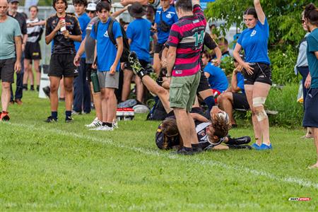 Rugby Québec - Tournoi des Régions - Montréal-Bourassa (17) vs (14) Chaudière-Appalaches - Finale U1
