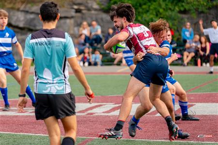 RSEQ 2023 RUGBY - Dynamiques de Brébeuf (12) VS (18) Blues of Dawson