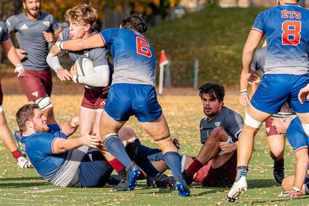 RSEQ 2023 - Final Univ. Rugby Masc. - ETS (17) vs (18) Ottawa U. (1st half)