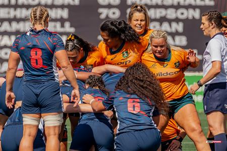 World Rugby Pacific Four Series - Australia (58) vs (17) USA - First Half