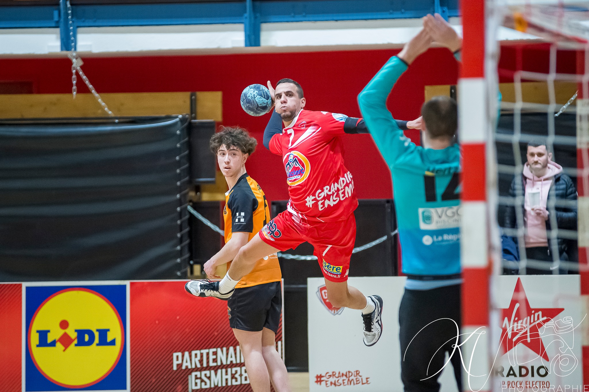  Grenoble SMH Métropole Isère Handball - HBC Aix en Savoie - Handball - GSMH Métro Isère Hanball (34) vs (24) HBC Aix en Savoie (#2023GSMHMIHvHBCAES) Photo by: Karine Valentin | Siuxy Sports 2023-02-04