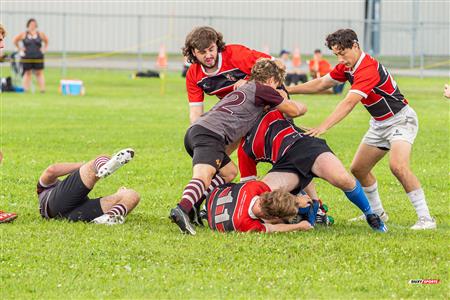 Rugby Québec - Tournoi des Régions - Lac St-Louis (12) vs (17) Estrie - Finale U18M
