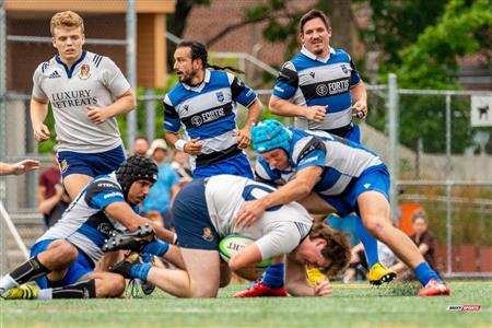 Rugby Québec - Parc Olympique (10) vs (10) SABRFC - Semi Finales M2 - 1er mi-temps