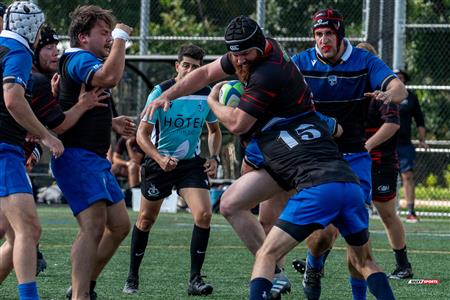 Rugby Québec - Parc Olympique (28) vs (10) Club de Rugby de Québec (M1) - 1ère mi-temps