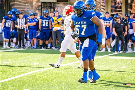 RSEQ Football Universitaire - Carabins-UdM (43) vs (11) Redbirds-McGill - 2eme mi-temps