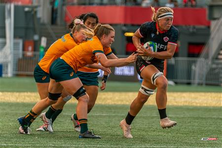 WORLD RUGBY PACIFIC FOUR SERIES - CANADA (45) VS (7) Australia - First Half - Reel A