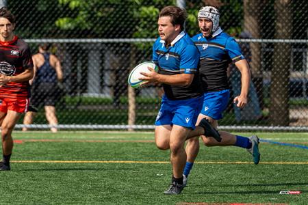 Rugby Québec - Parc Olympique (28) vs (10) Club de Rugby de Québec (M1) - 1ère mi-temps