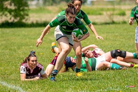 RUGBY QC 2023 (W) - Montreal Irish RFC (17) VS (67) Abénakis de Sherbrooke