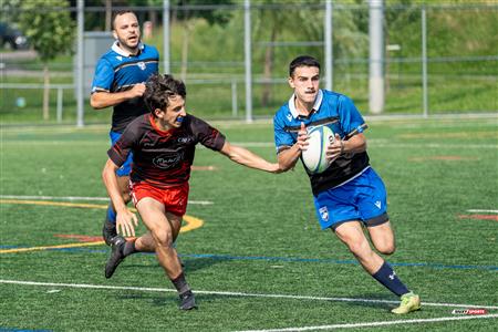 Rugby Québec - Parc Olympique (28) vs (10) Club de Rugby de Québec (M1) - 1ère mi-temps