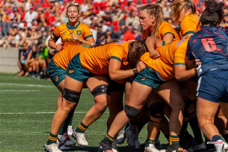 World Rugby Pacific Four Series - Australia (58) vs (17) USA - First Half