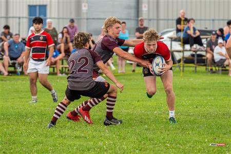 Rugby Québec - Tournoi des Régions - Lac St-Louis (12) vs (17) Estrie - Finale U18M