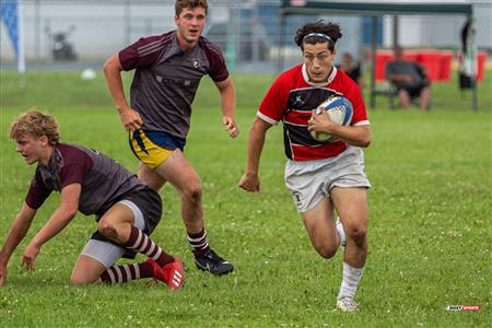 Rugby Québec - Tournoi des Régions - Lac St-Louis (12) vs (17) Estrie - Finale U18M