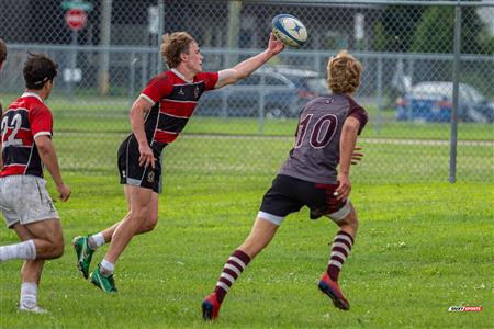 Rugby Québec - Tournoi des Régions - Lac St-Louis (12) vs (17) Estrie - Finale U18M