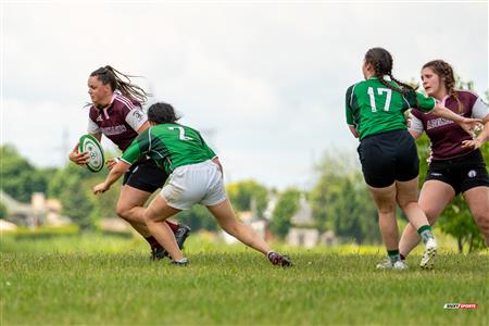 RUGBY QC 2023 (W) - Montreal Irish RFC (17) VS (67) Abénakis de Sherbrooke